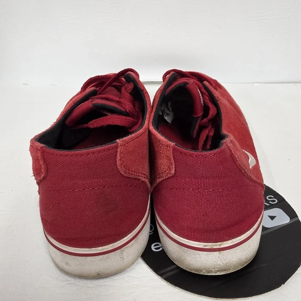 Nike Braata LR Red Suede Casual Sneakers 477650-610 Men's Size 11